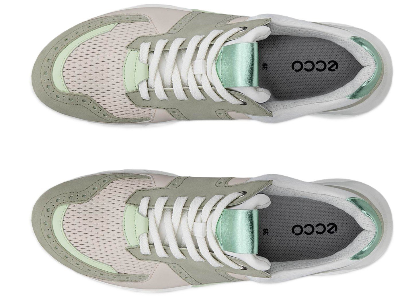 Ecco Biom C4 scarpe da golf donna, tea/limestone/matcha metallic