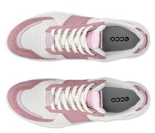 Ecco Biom C4 scarpe da golf da donna, blush/bianco/old rose metallic