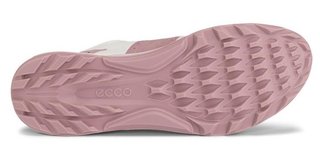 Ecco Biom C4 scarpe da golf da donna, blush/bianco/old rose metallic