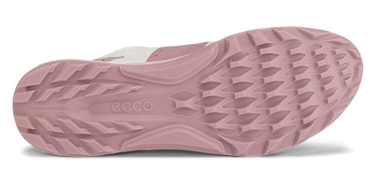 Ecco Biom C4 scarpe da golf da donna, blush/bianco/old rose metallic
