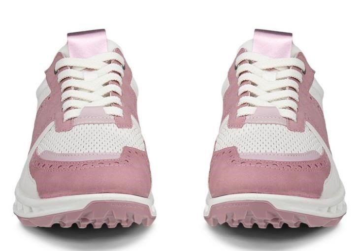Ecco Biom C4 scarpe da golf da donna, blush/bianco/old rose metallic