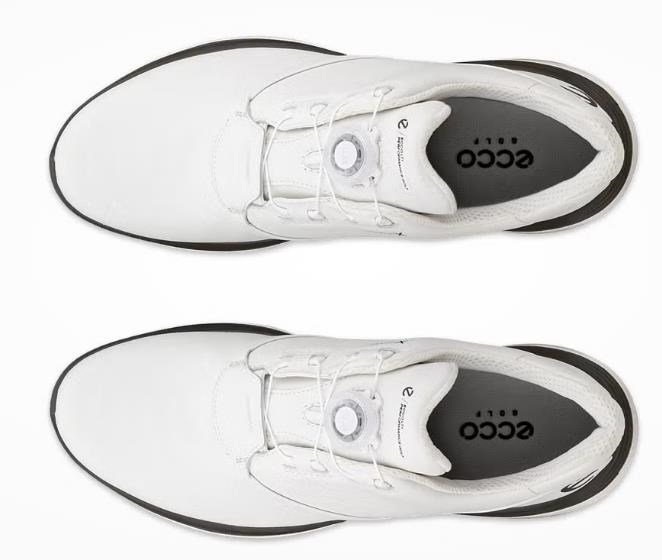 Ecco LT1 BOA scarpe da golf uomo, bianco/tarmac