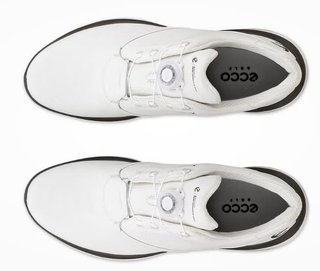Ecco LT1 BOA scarpe da golf uomo, bianco/tarmac