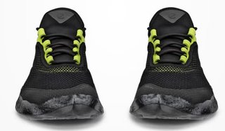 Ecco Biom H5 scarpe da golf uomo, nero/lime punch