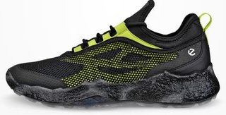 Ecco Biom H5 scarpe da golf uomo, nero/lime punch