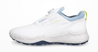 Ecco Ecco Biom H5 BOA scarpe da golf uomo, bianco/blu polveroso
