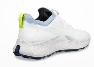 Ecco Ecco Biom H5 BOA scarpe da golf uomo, bianco/blu polveroso