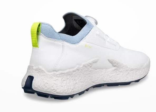 Ecco Ecco Biom H5 BOA scarpe da golf uomo, bianco/blu polveroso