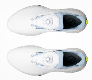 Ecco Ecco Biom H5 BOA scarpe da golf uomo, bianco/blu polveroso