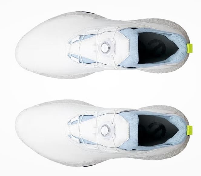 Ecco Ecco Biom H5 BOA scarpe da golf uomo, bianco/blu polveroso