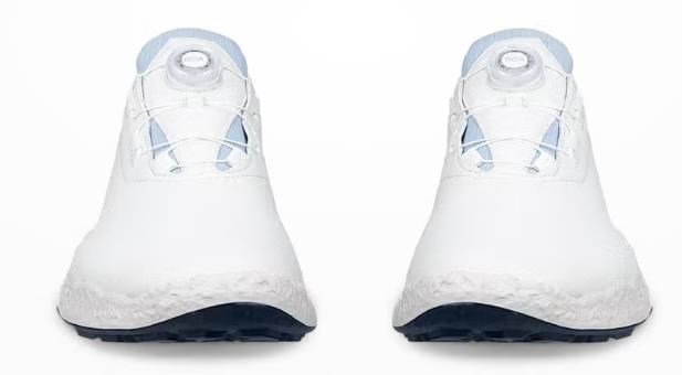 Ecco Ecco Biom H5 BOA scarpe da golf uomo, bianco/blu polveroso