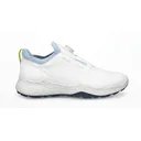 Ecco Biom H5 BOA scarpe da golf uomo, bianco/blu polveroso