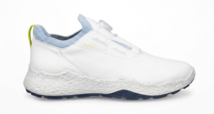Ecco Ecco Biom H5 BOA scarpe da golf uomo, bianco/blu polveroso