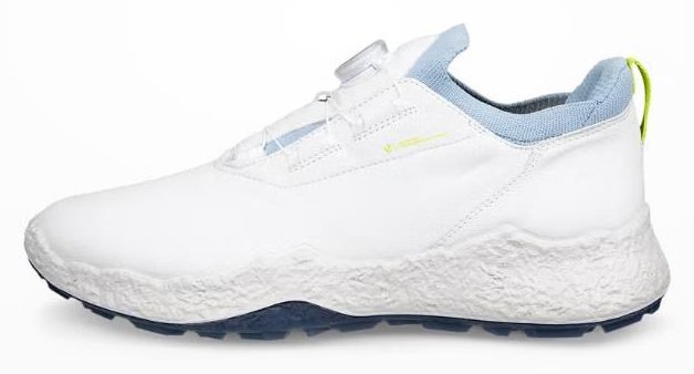 Ecco Ecco Biom H5 BOA scarpe da golf uomo, bianco/blu polveroso