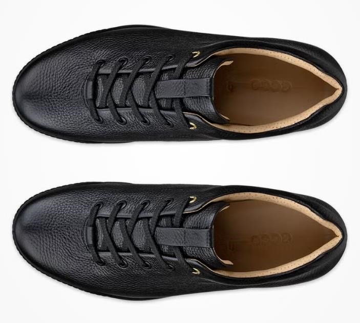 Ecco Golf Street Retro scarpe da golf uomo, nero