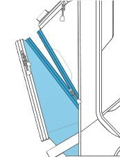 PING Pioneer 244 cart bag, heather sand/black