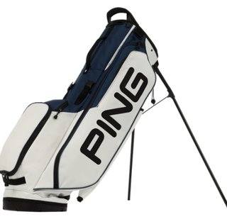 PING Hoofer Lite 231 Club Together stand bag, bianco/navy