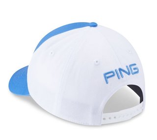 PING Tour Classic cappellino da uomo, fresh water/white