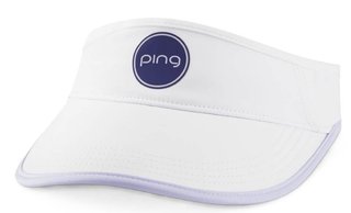 PING G Le4 visiera da donna, bianca