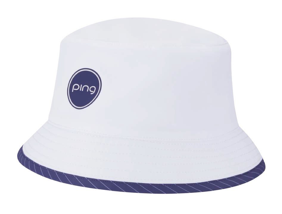 PING G Le4 cappello da sole reversibile da donna, bianco/prugna