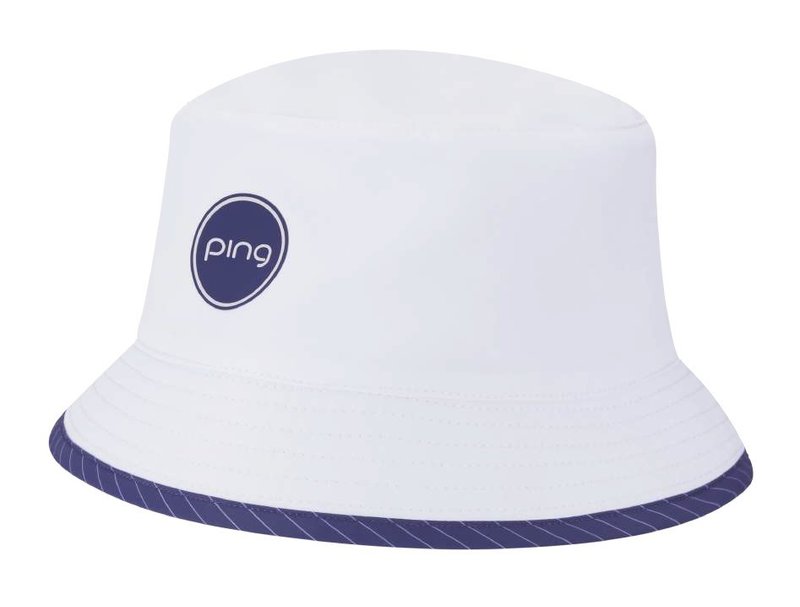 PING G Le4 cappello da sole reversibile da donna, bianco/prugna