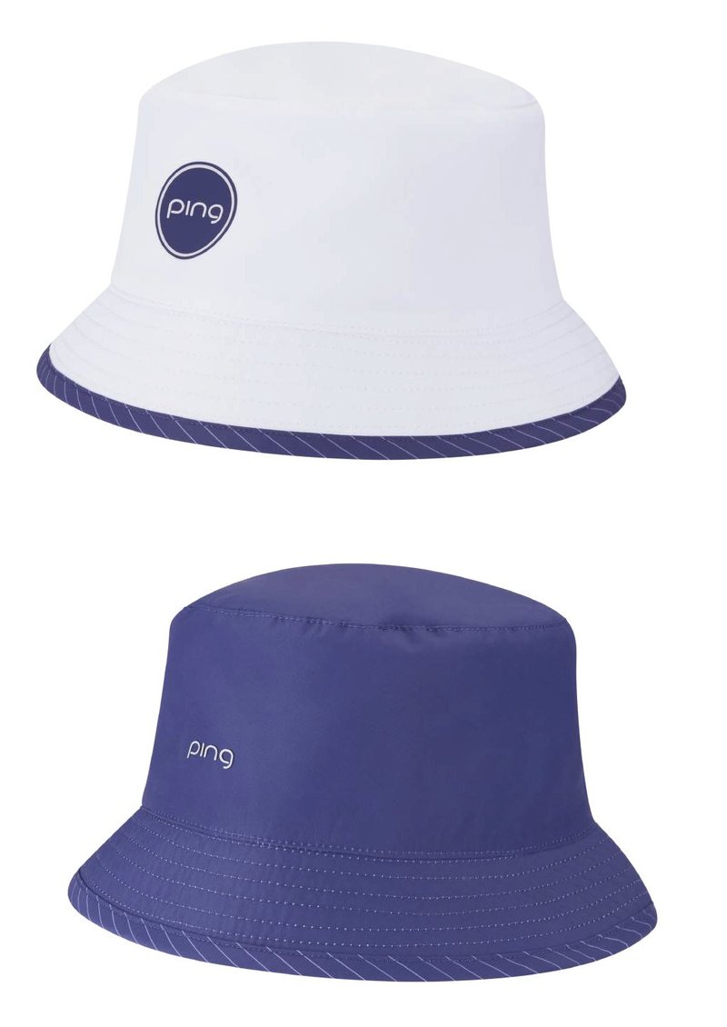 PING G Le4 cappello da sole reversibile da donna, bianco/prugna