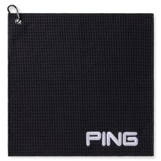 PING Golf Ping Clip asciugamano da golf, nero