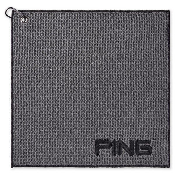 PING Golf Ping Clip asciugamano da golf, grigio