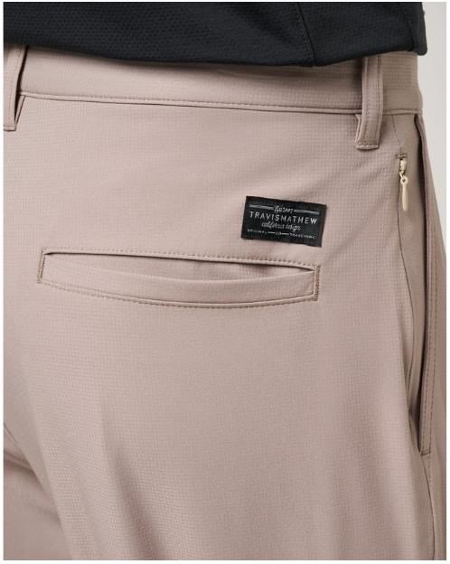 Travis Mathew Wanderlust pantaloni da uomo, khaki