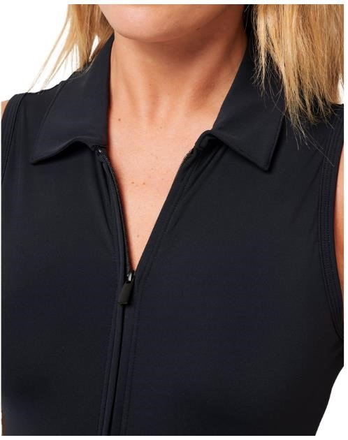 Travis Mathew Moveknit Sleeveless abito da donna, nero
