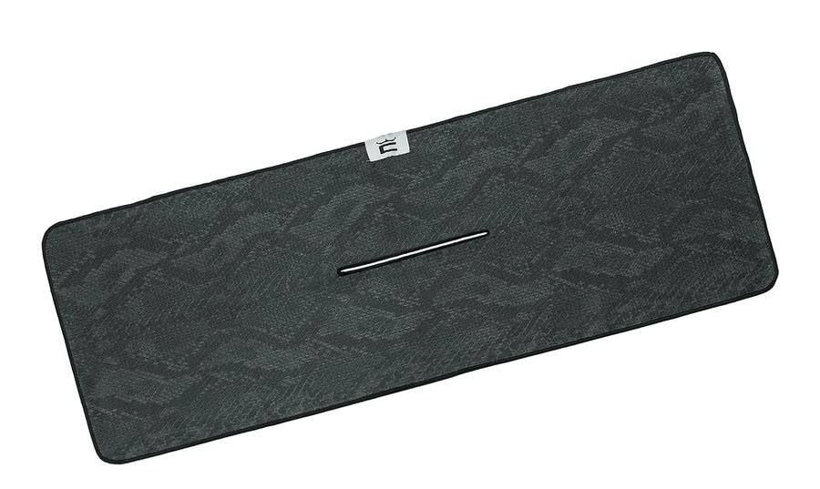 Cobra Snakeskin asciugamano da golf, nero snakeskin