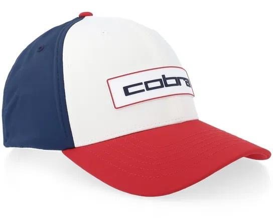 Cobra Tour Tech cappellino da uomo, rosso/bianco/navy