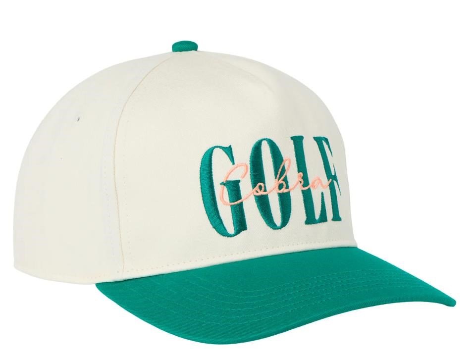 Cobra Pines unisex cappellino, alpine snow/wild green
