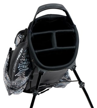 Cobra Ultralight 2 stand bag, black/snake camo
