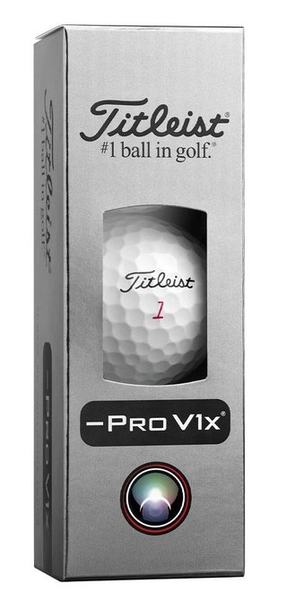 Titleist Pro V1x Left Dash (#1 - #4) palline da golf 2026