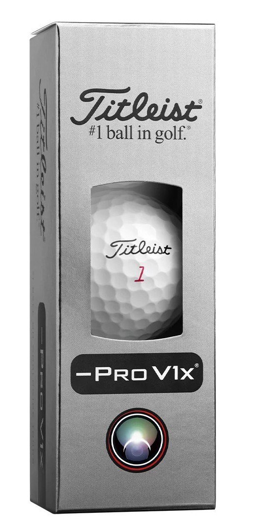 Titleist Pro V1x Left Dash (#1 - #4) palline da golf 2026