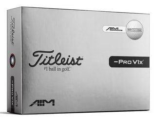 Titleist Pro V1x Left Dash AIM Enhanced palline da golf 2026