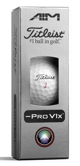 Titleist Pro V1x Left Dash AIM Enhanced palline da golf 2026