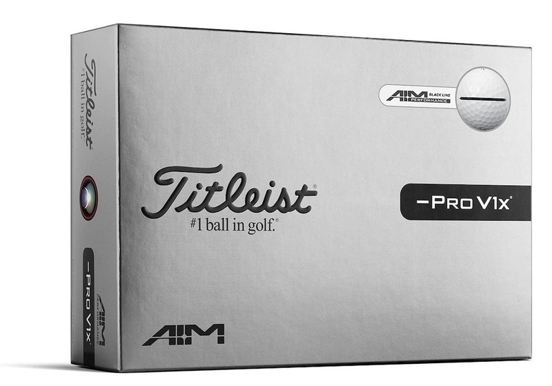 Titleist Pro V1x Left Dash Performance Alignment BLACK palline da golf