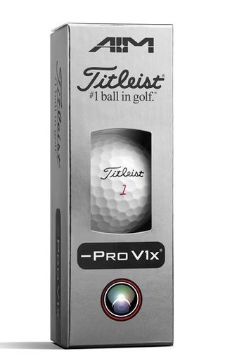 Titleist Pro V1x Left Dash Performance Alignment BLACK palline da golf