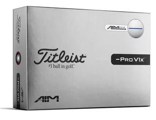 Titleist Pro V1x Left Dash Performance Alignment Blue palline da golf