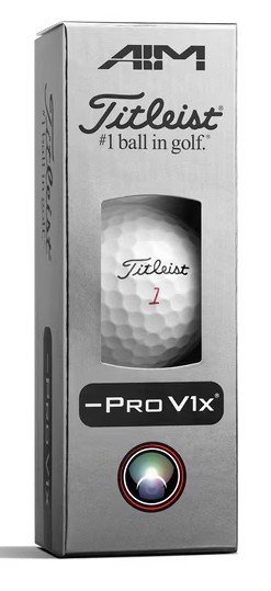 Titleist Pro V1x Left Dash Performance Alignment Blue palline da golf