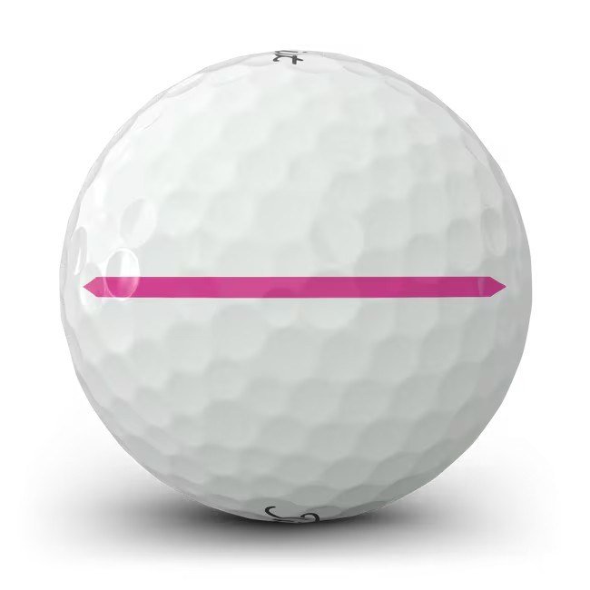 Titleist Pro V1x Left Dash Performance Alignment Pink palline da golf
