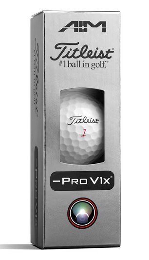 Titleist Pro V1x Left Dash Performance Alignment Pink palline da golf