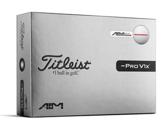 Titleist Pro V1x Left Dash Performance Alignment RED palline da golf