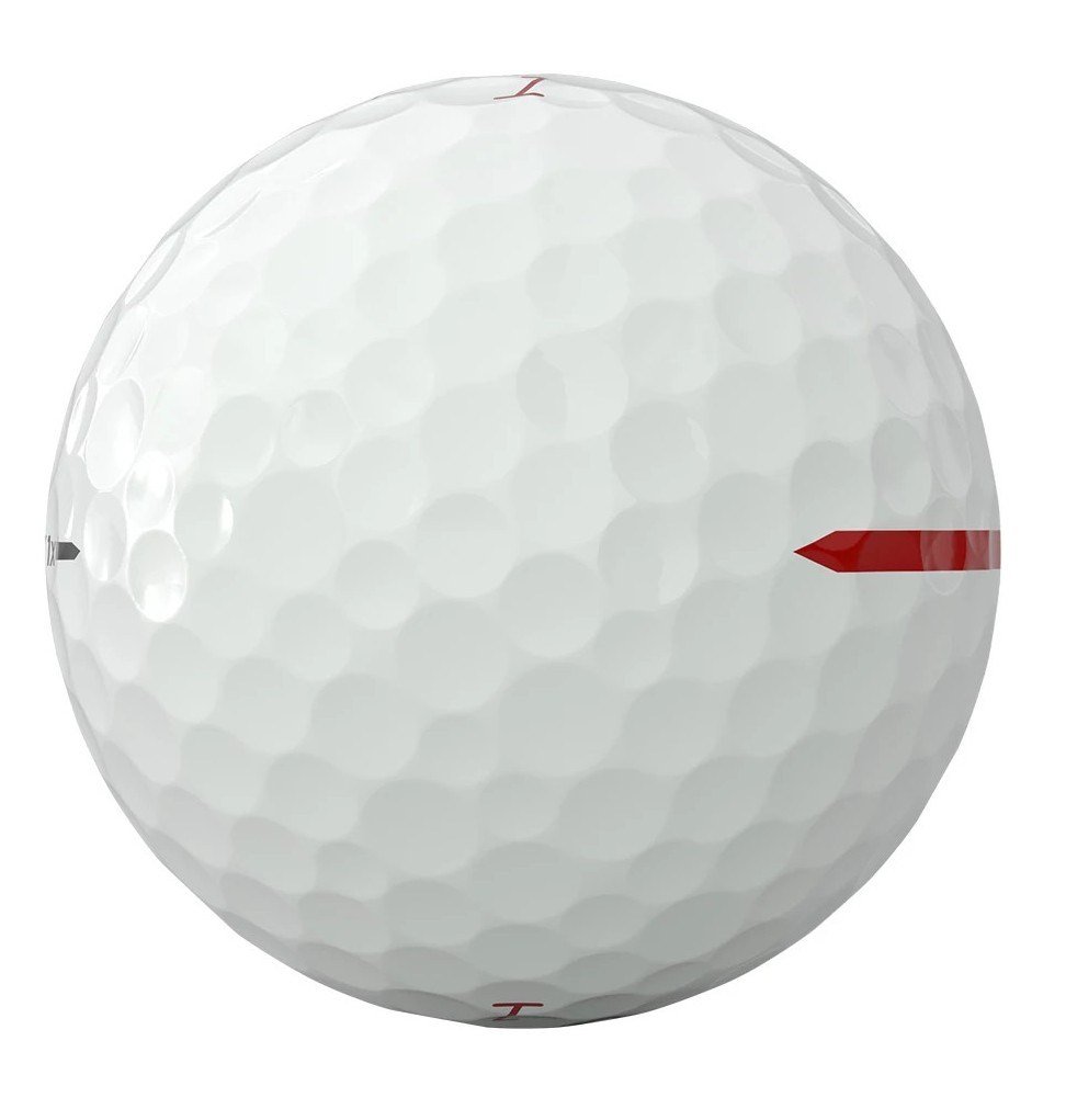 Titleist Pro V1x Left Dash Performance Alignment RED palline da golf