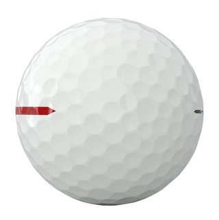 Titleist Pro V1x Left Dash Performance Alignment RED palline da golf