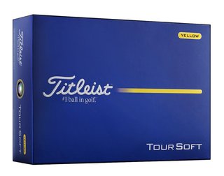 Titleist Tour Soft palline da golf 2026, gialle