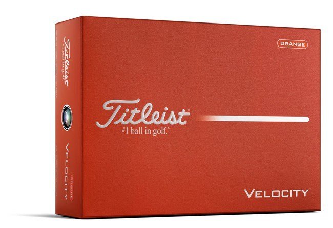 Titleist Velocity palline da golf 2026 (12 palline), arancioni
