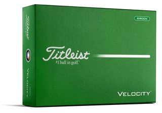 Titleist Velocity palline da golf 2026 (12 palline), verdi